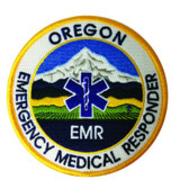 OREGON EMERGENCY MEDICAL RESPONDER SHOULDER PATCH - SEW ON.